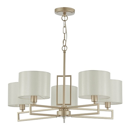 Светильник подвесной Матовое золото/Белый E14 5*40W SLE105803-05 - фото