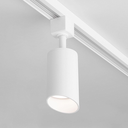 Трековый светильник для однофазного шинопровода Splay GU10 Белый MRL 1006 Elektrostandard - фото