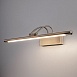 Настенный светодиодный светильник Simple LED бронза Simple LED 10W 1011 IP20 бронза Elektrostandard - фото