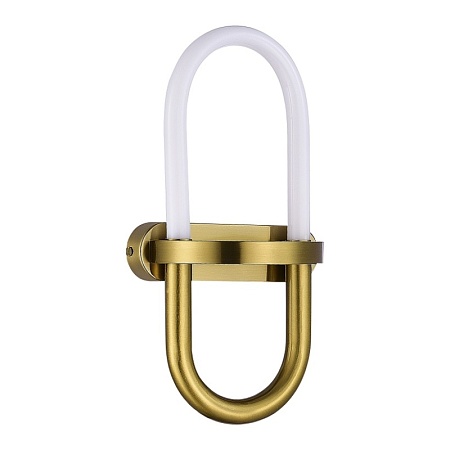 Светильник настенный ST-Luce Золотистый/Белый LED 1*10W 3000K SL1579.301.01 - фото