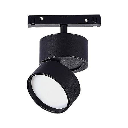 Магнитный трековый светильник Черный LED 1*9W 4000K 600Lm Ra>90 120° IP20 D85xH126 48V ST809.446.09 - фото