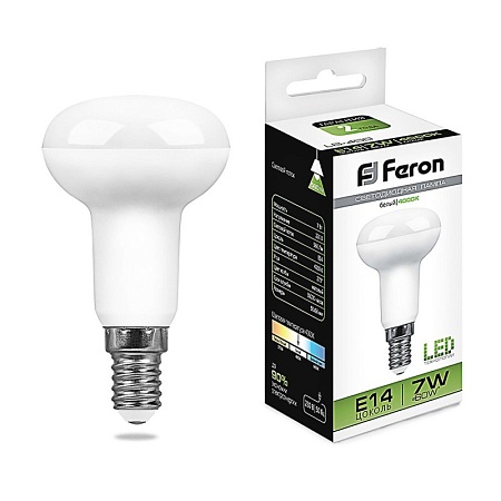 Лампа светодиодная Feron LB-450 E14 7W 175-265V 4000K - фото