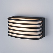 Настенный уличный светильник 1409 TECHNO черный IP54 1409 TECHNO чёрный Elektrostandard