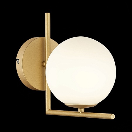 Светильник настенный ST-Luce Латунь/Белый G9 1*5W SL1148.301.01 - фото