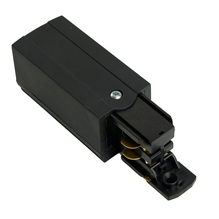 Токоподвод левый трехфазный для шинопровода ,черный ,PRO-0431/PRO-043112-2-RUS - фото