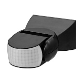 Датчик движения 1200W 12m 180° чёрный, SEN18
