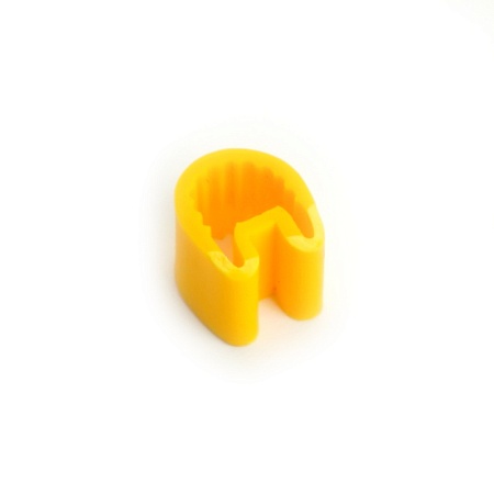 Набор кабель-маркеров "0-9" STEKKER для провода сеч. до 6мм2, желтый CBMR40-S1 (DIY упак 10 отрез. по 30 шт) - фото