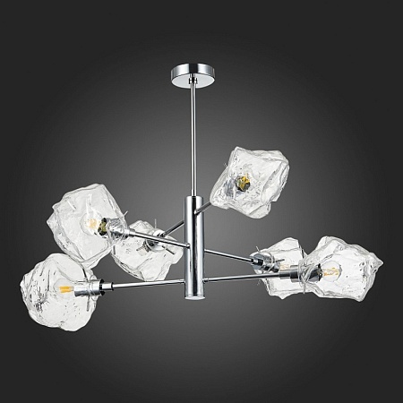 Люстра потолочная ST-Luce Хром/Прозрачный E14 6*40W SL1175.102.06 - фото