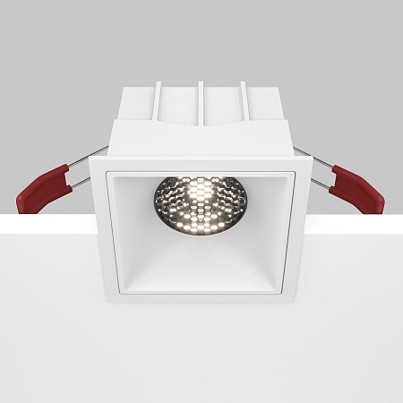 Встраиваемый светильник Technical Alfa LED DL043-01-15W4K-D-SQ-W - фото