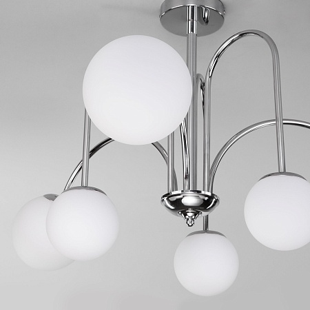 Потолочный светильник Eurosvet 30177/6 хром - фото