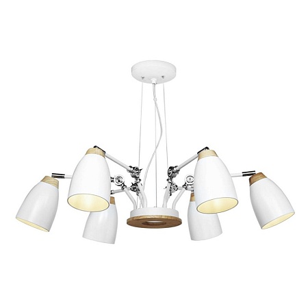 LOFT4402/6WH Подвесная люстра LOFT IT Watchman - фото