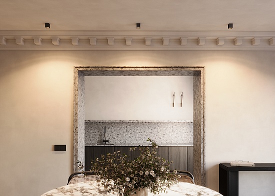 Потолочный светильник Technical Alfa LED C064CL-5W3K-SQ-B - фото