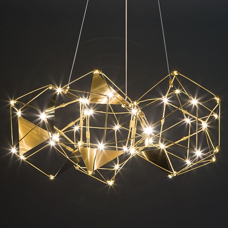 Подвесной светильник Eurosvet 90369/5 медь - фото