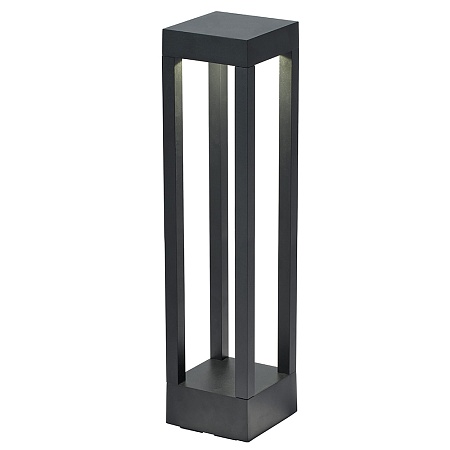 Светильник уличный светодиодный Feron DH802, 10W, AC/DC12-24V, низковольтный, 3000K, черный - фото