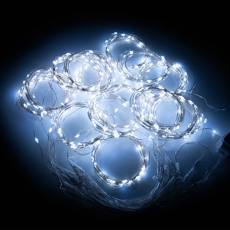 Гирлянда Eurosvet 200-004 белый - фото