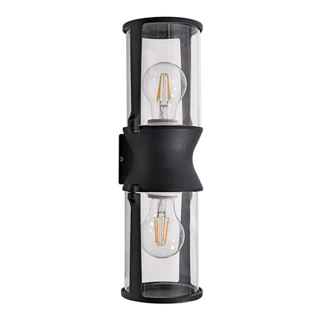 Уличный настенный светильник Arte Lamp MINCHIR A8306AL-2BK - фото