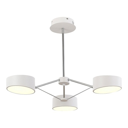 Светильник потолочный Белый, Хром/Белый LED 3*10W SLE6005-502-03 - фото