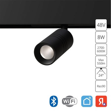 Магнитный трековый светильник Arte Lamp EXPERT SMART A5740PL-1BK - фото