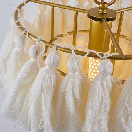 Настенный Светильник Tassel Wall Бежевый Imperiumloft 141055-26 - фото