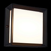 Светильник уличный потолочный ST-Luce Черный/Белый LED 1*12W 3000K SL077.402.01