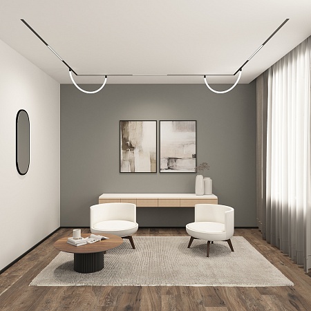 Светильник на шине Denkirs SMART LINEAR DK8005-BK - фото