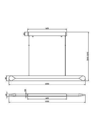 Подвесной светильник Maytoni Motion MOD276PL-L40B3K - фото