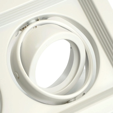 Светильник встраиваемый Feron DLT201 потолочный MR16 G5.3 белый - фото