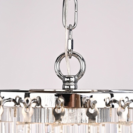 Люстра Odeon Chandelier Glass Clear Imperiumloft 75294-22 - фото