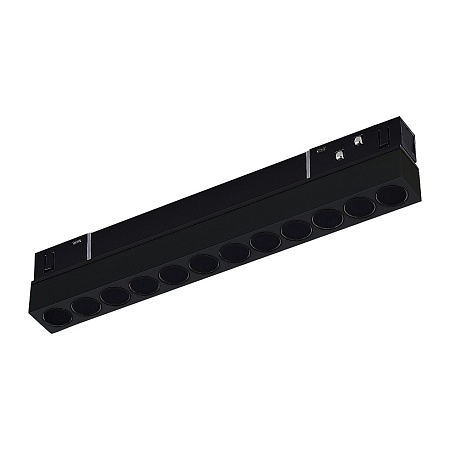 Магнитный трековый светильник Черный LED 1*12W 4000K 550Lm Ra>90 36° IP20 L220xW22xH44 ST806.446.12 - фото