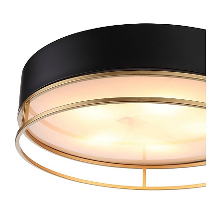 Светильник потолочный ST-Luce Черный, Матовое золото/Белый E27 5*40W SL1127.432.05 - фото