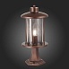 Светильник уличный наземный ST-Luce Темный кофе/Прозрачный, Темный кофе E27 1*60W SL080.405.01 - фото