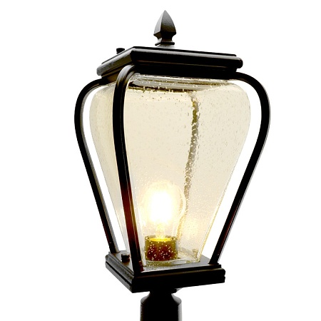 Светильник садово-парковый Feron PL746 столб 60W E27 230V, черный - фото