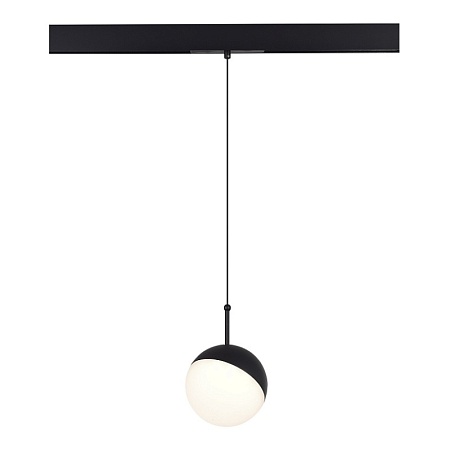 Магнитный трековый светильник Черный LED 1*7W 4000K Lm Ra90 120° IP20 D100xH- 48V ST681.446.07 - фото