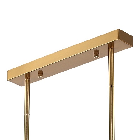 Светильник подвесной ST-Luce золотистый/Прозрачный, январный E14 8*60W SL6240.203.08 - фото