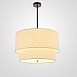 Люстра Rh Two-Tier Round Shade Linen Imperiumloft 75148-22 - фото