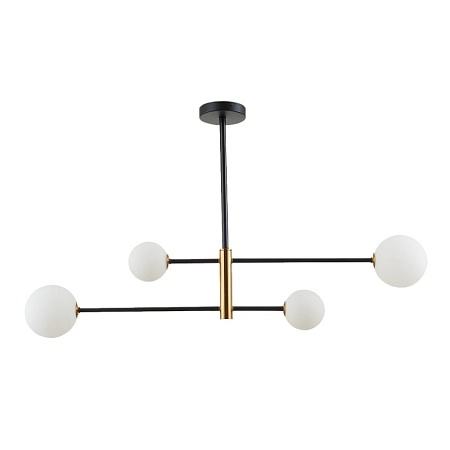 Светильник потолочный Черный, Бронза/Белый G9 4*5W SLE220103-04 - фото