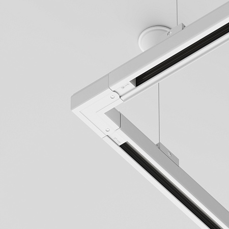 Коннектор угловой внутренний Trinity белый - фото