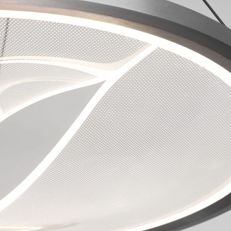 Подвесной светильник Eurosvet 40026/1 LED серый - фото