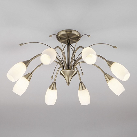 Потолочный светильник Eurosvet 30280/8 античная бронза - фото