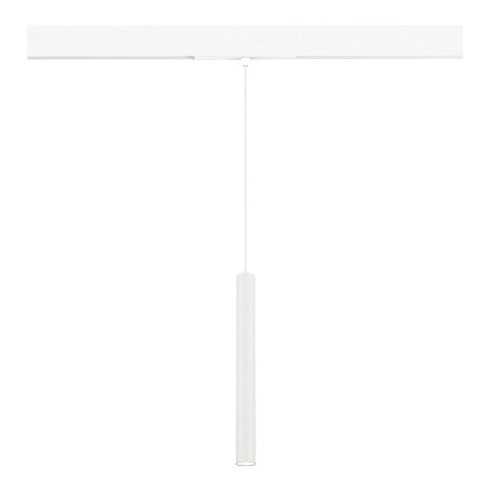 Магнитный трековый светильник Белый LED 1*7W 4000K 450Lm Ra90 36° IP20 D32xH307 48V ST682.546.07 - фото