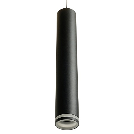 Светильник потолочный Feron ML1008 Barrel LUNA levitation на подвесе MR11 35W 230V, черный 40*250 - фото