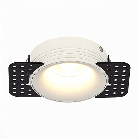 Св-к встр. Белый GU10 1*50W IP20 D78xH30 165-265V Без ламп ST218.558.01 - фото