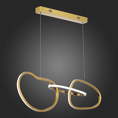 Светильник подвесной ST-Luce Золотистый/Золотистый LED 1*26W 4000K SL6505.203.26 - фото