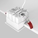 Встраиваемый светильник Technical Alfa LED DL043-01-15W4K-D-SQ-W - фото