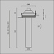 Встраиваемый светильник Technical Focus T C140TRS-L200-7W4K-B - фото