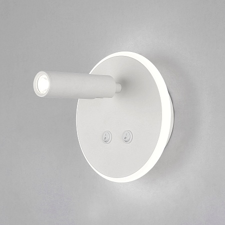 Настенный светодиодный светильник Tera LED белый Tera LED белый (MRL LED 1014) Elektrostandard - фото