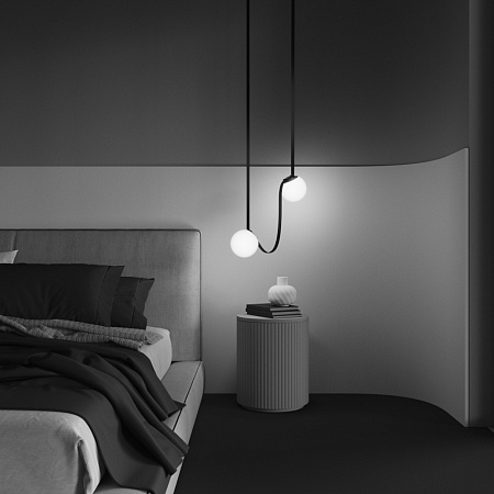 Подвесной светильник Technical Luna TR125B-10W3K-B - фото