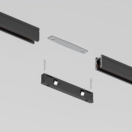 Mini Magnetic Прямой коннектор черный 95131/00 Elektrostandard - фото