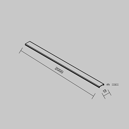 Комплектующие для трековой системы Technical TRAMN034DC-2W - фото
