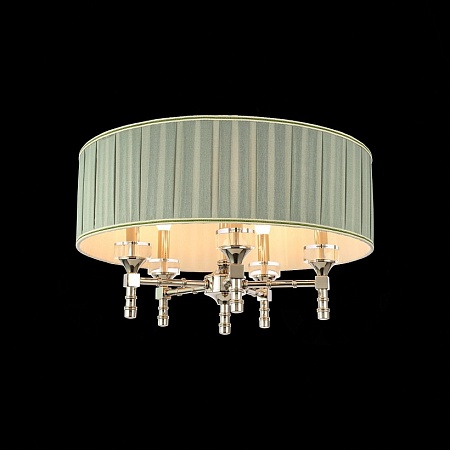 Светильник подвесной ST-Luce Никель/Оливковый E14 5*40W SL1121.103.05 - фото